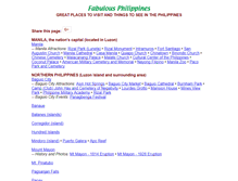 Tablet Screenshot of fabulousphilippines.com